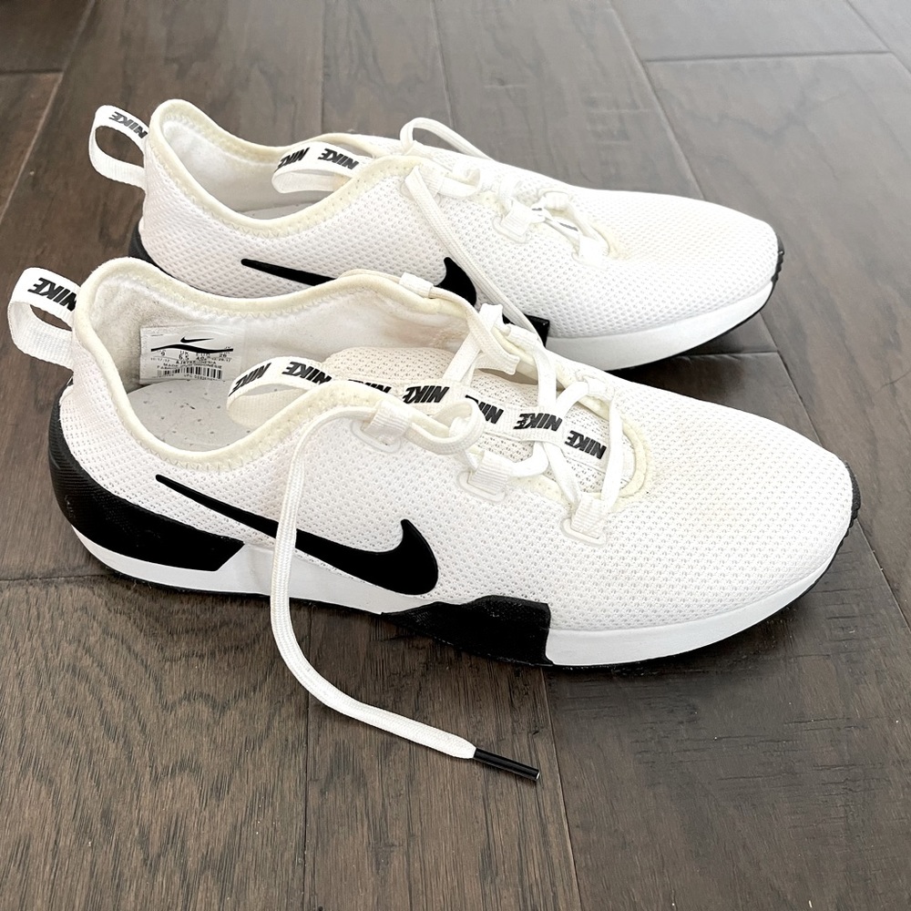 White Nike Running Shoes